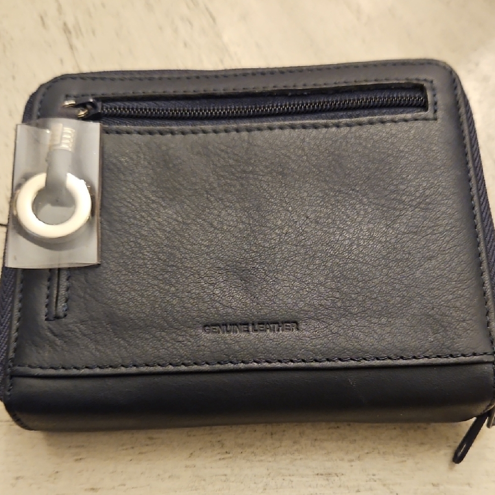 Genuine Leather Black Men's Wallet